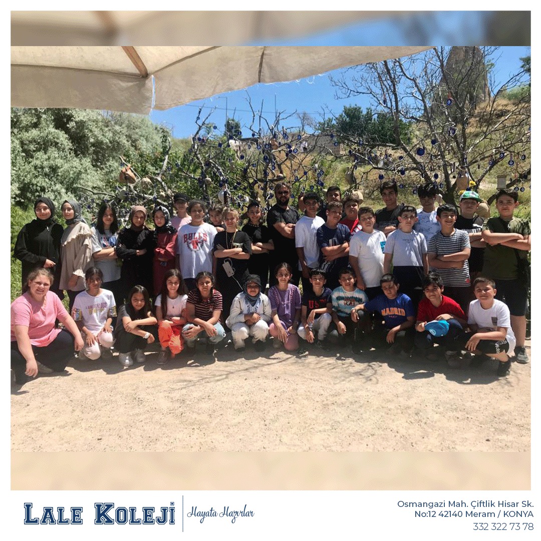 Lale Koleji Ortaokul öğrencilerimiz karne sevincini Kapadokya gezisi ile taçlandırdı